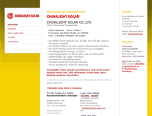 Tablet Screenshot of chinalight-solar.com